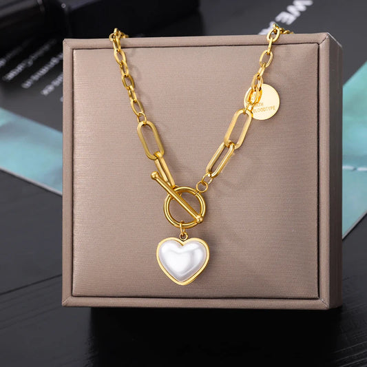 gold necklace