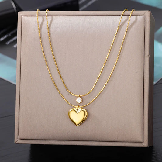 heart necklace